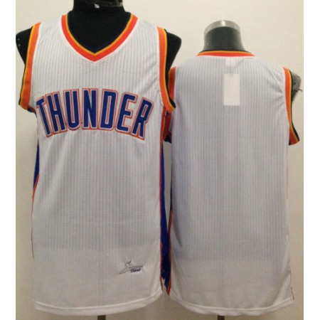 57a02be8ad0c67cfc808e3a211b7e924.jpeg Men‘s Oklahoma City Thunder White Revolution 30 Jersey