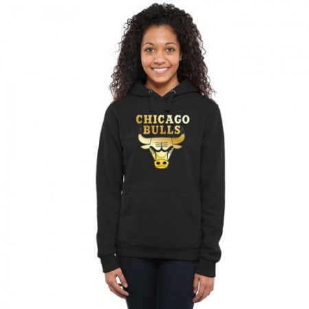 58789647738ea3711eda2af774605b46.jpeg Women's Chicago Bulls Gold Collection Pullover Hoodie Black