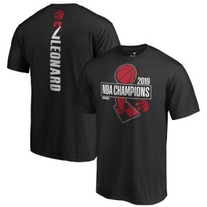 58de1111185de11e5229126f9eef4258.jpeg Men's Toronto Raptors #2 Kawhi Leonard Black 2019 NBA Finals Champions Name & Number T-Shirt