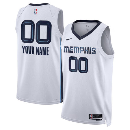 Women's Memphis Grizzlies Nike White Swingman Association Edition Custom Jersey