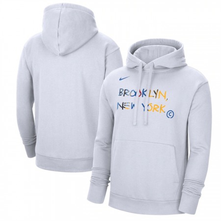 64216d5a71a44b2ceedcaf1bb1579725.jpeg Men's Brooklyn Nets White 2022/23 City Edition Essential Pullover Hoodie