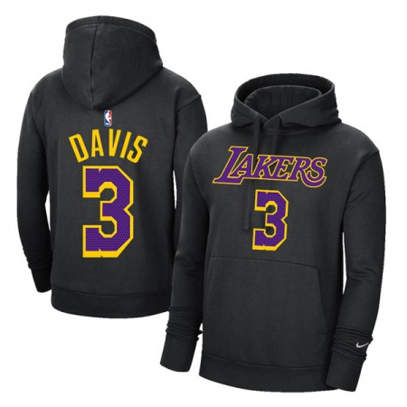 671d62d35e9ef21de7ebe5acf3009d4c.jpeg Men's Los Angeles Lakers #3 Anthony Davis 2021 Black Pullover Hoodie