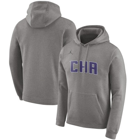 681907278fc0dc9cc11693a92aab5eb6.jpeg Men's Charlotte Hornets Heather Gray City Edition Pullover Hoodie