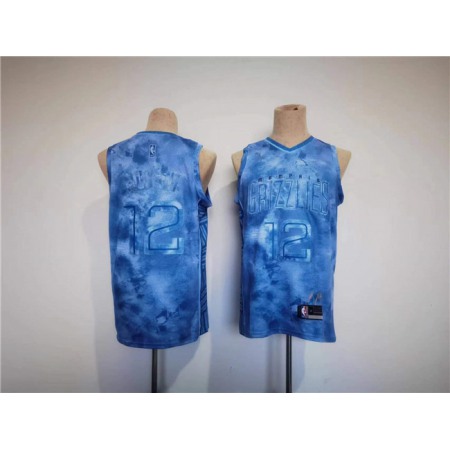 6a7420d4c403f3b3cafc958bcf5bb07e.jpeg Men's Memphis Grizzlies #12 Ja Morant Blue Stitched Jersey 1HG9
