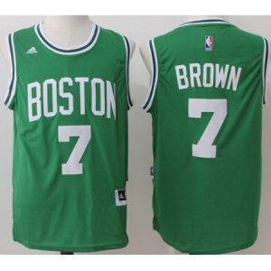 6c4e45ef84ea8c025b492276a6afab2b.jpeg Men's Boston Celtics #7 Jaylen Brown Green NBA Jersey