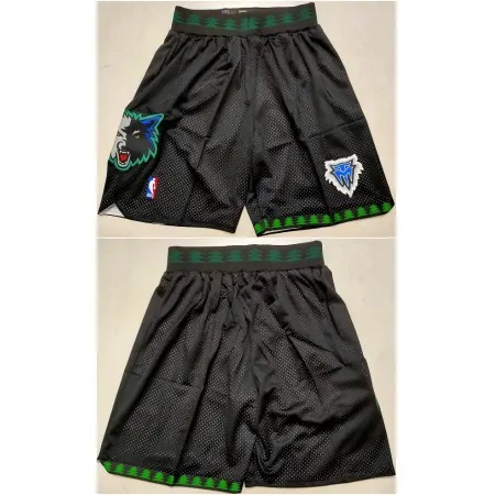 70e473b23f9429835c316405d8819581.webp Men's Minnesota Timberwolves Black Shorts (Run Small)