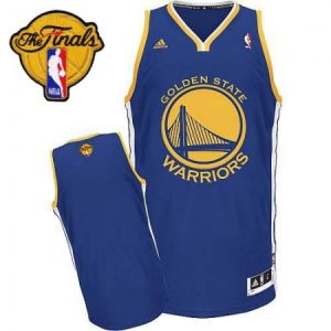736d20cf39c466beee4241b246807828.jpeg Men‘s Golden State Warriors Blue The Finals Patch Revolution 30 Jersey