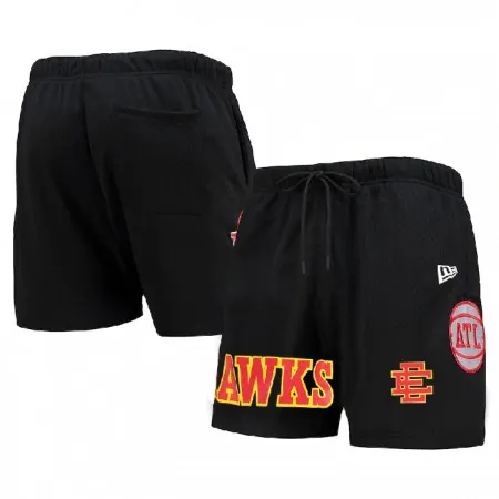 74a16894ce11e0decf791e30c6207353.webp Men's Atlanta Hawks Black Shorts