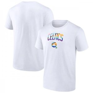 Men's Boston Celtics 2022 White T-Shirt QOG5