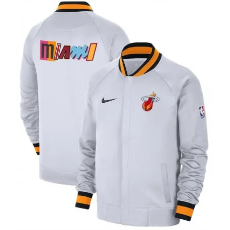 75524dbf3a957798aa0e0e6436559e9f.webp Men's Miami Heat White 2022/23 City Edition Full-Zip Jacket