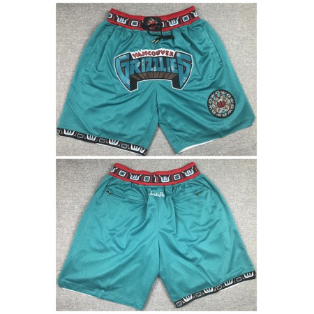 79e0df1a8c9254b06284e8bea73bff16.jpeg Men's Memphis Grizzlies Teal Shorts (Run Small) VKHL