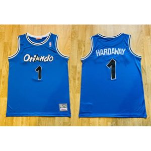 Men's Orlando Magic #1 Penny Hardaway Blue Stitched NBA Jersey