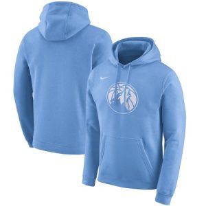 7baff25edf6f61e1a0d7cd0a6f2eaa55.jpeg Men's Minnesota Timberwolves Blue City Edition Club Pullover Hoodie