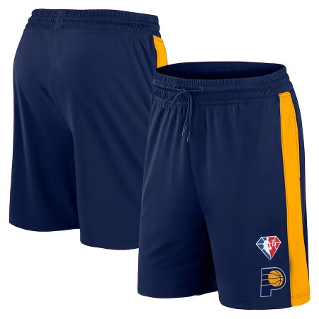 7e829f1c3118ec58a259faf53680dd5e.jpeg Men's Indiana Pacers Navy/Yellow Shorts