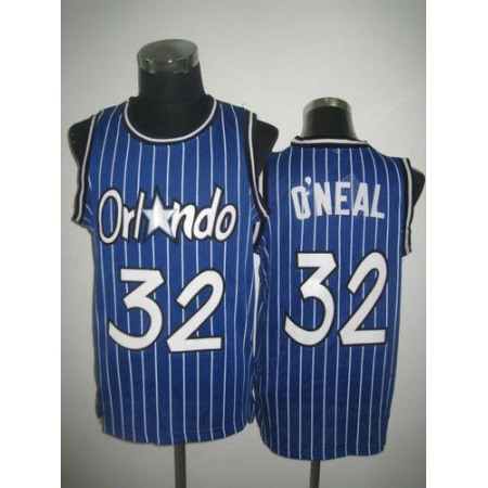 7f3fb9c0cdac8bb00340cd5fe476322c.jpeg Men's Orlando Magic #32 Shaquille O'Neal Blue Throwback NBA Jersey