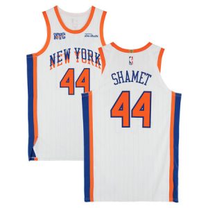 Youth New York Knicks #44 Landry Shamet White Stitched Basketball Jersey