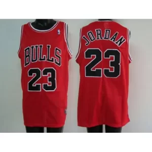 Men's Chicago Bulls #23 Michael Jordan Red NBA Jersey