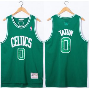 Men's Boston Celtics #0 Jayson Tatum Green Stitched Jersey BTWC