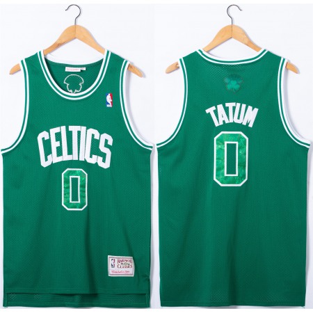 Men's Boston Celtics #0 Jayson Tatum Green Stitched Jersey BTWC