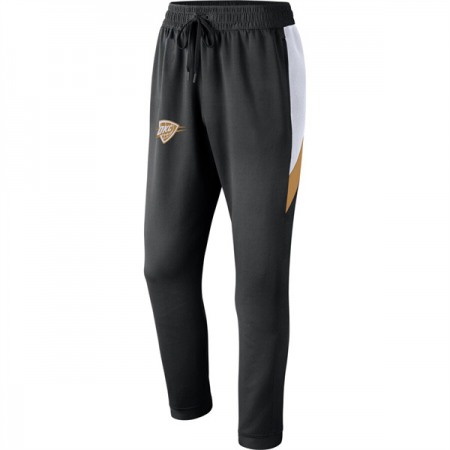 98bf9b89858255a6f62383f7b6977cbb.jpeg Men's Oklahoma City Thunder Black Performance Showtime Basketball Pants
