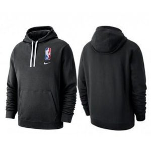 Men's Black Pullover Hoodie 7ASI