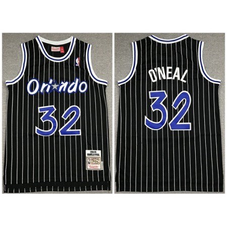 a43b24fbaced9480d7ba85aa19bff354.jpeg Men's Orlando Magic #32 Shaquille O'Neal Black Throwback Stitched Jersey 96CI