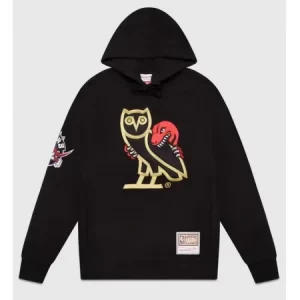 a68d863df42994adf2d8312d46e2ff79.webp Men's Toronto Raptors OVO Jurassic Park OG Owl Black Hoodie