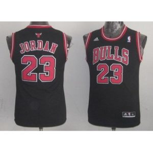 Youth Chicago Bulls #23 Michael Jordan Black No. NBA Jersey