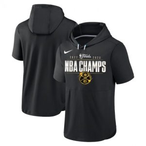 a9f5ac0d166306d7f1927c61539dbe07.jpeg Men's Denver Nuggets Black 2022-23 Champions Performance Short Sleeve Pullover Hoodie CWWZ