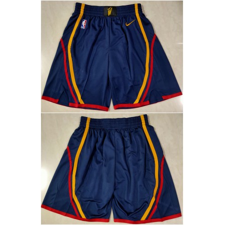 aac1d1f598ff922e2e3d6105bae40dde.jpeg Men's Golden State Warriors Navy Shorts (Run Small)