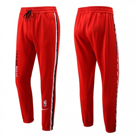 adf1009a992bc8e818d5a1e397f1e003.jpeg Men's Chicago Bulls Red Performance Showtime Basketball Pants
