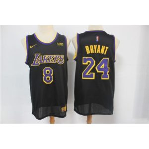 b0cae9f567178d2ebf0b653e55e4073f.jpeg Men's Los Angeles Lakers Front #8 Back #24 Kobe Bryant Black Stitched Jersey XY56