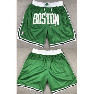 Men's Boston Celtics Green Shorts (Run Small) 81LC