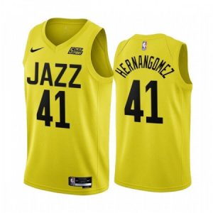 Men's Utah Jazz #41 Juancho Hernang X6L2
