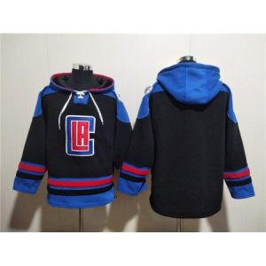 babef0e7829e94ec2ef96416d5526694.jpeg Men's Los Angeles Clippers Blank Black/Blue Lace-Up Pullover Hoodie
