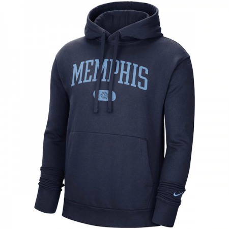 bba64baa3b19172d2029ccc7cba6a1a1.jpeg Men's Memphis Grizzlies 2021 Navy Heritage Essential Pullover Hoodie