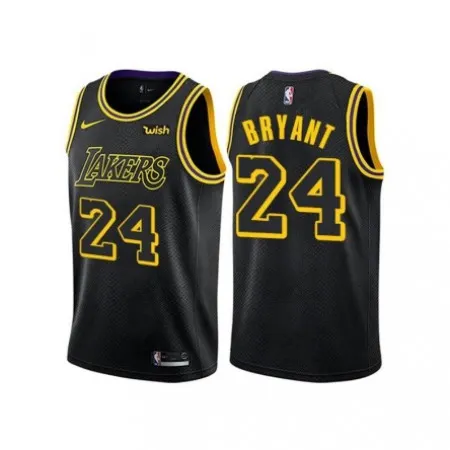 Men's Los Angeles Lakers #24 Kobe Bryant Black Stitched NBA Jersey JGB8