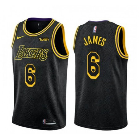 c14b97272dd11183e864c5faa231bc71.jpeg Men's Los Angeles Lakers #6 LeBron James Black Stitched NBA Jersey PV0U
