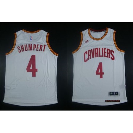 Revolution 30 Cavaliers #4 Iman Shumpert White Stitched NBA Jersey UP0Y