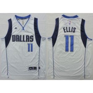 Men's Dallas Mavericks #11 Monta Ellis White Revolution 30 NBA Jersey