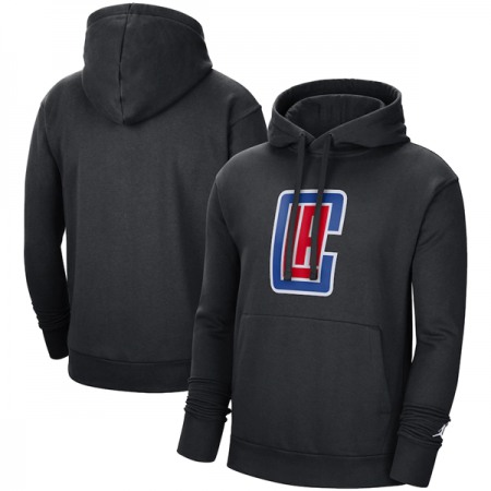 c46045c173fa9dd8c5a49901158fd246.jpeg Men's Los Angeles Clippers 2021 Black City Edition Essential Logo Fleece Pullover Hoodie