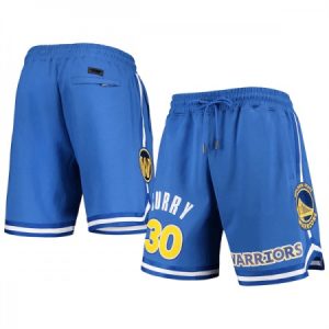 cc92b044a1344c32c0d55d65cd4b8bcd.jpeg Men's Golden State Warriors #30 Stephen Curry Blue Shorts