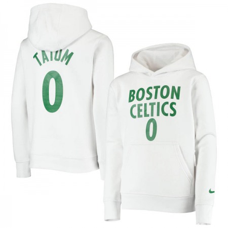 ce21223bc842a95a194ff0de907a93d8.jpeg Men's Boston Celtics #0 Jayson Tatum 2021 White Pullover Hoodie