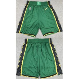 Men's Boston Celtics Green Shorts (Run Small) JSO0