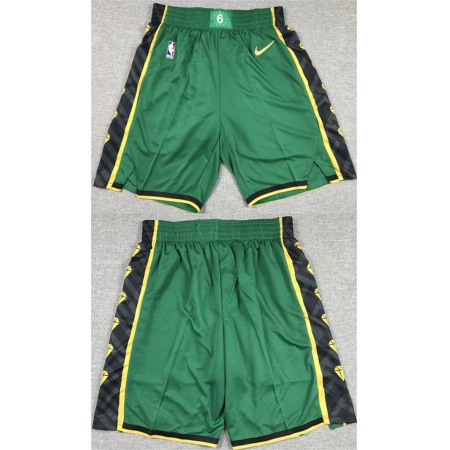 Men's Boston Celtics Green Shorts (Run Small) JSO0