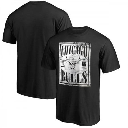 Men's Chicago Bulls Black Basketball T-Shirt F0MQ