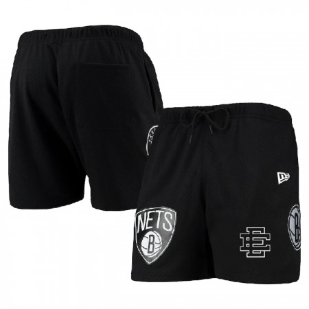 Men's Brooklyn Nets Black Shorts 29J3