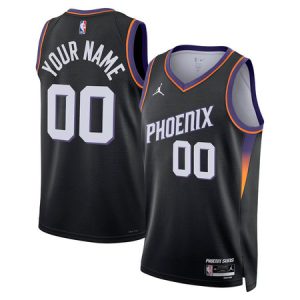 Youth Phoenix Suns Nike Black Swingman Statement Edition Custom Jersey