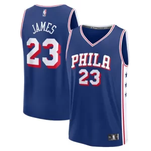 Youth Philadelphia 76ers #23 LeBron James Royal Fast Break Icon Edition Jersey