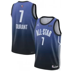 Men's 2023 All-Star #7 Kevin Durant Blue Game Swingman Stitched Basketball Jersey GTR5